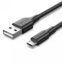 Vention kábel USB 2.0 A samec na Micro-B samec 2A 1,5 m čierny