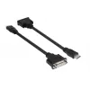 CLUB3D HDMI na DVI Single Link pasívny adaptér 0,40 m HDMI DVI