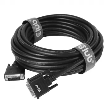 CLUB3D DVI-D Dual Link 24+1 M/M kábel 3m/9,84ft obojsmerný 28AWG