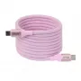 CLUB3D USB-C Magnetic-Coil 240W ružový kábel 2m USB 2.0