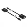 CLUB3D MiniDisplayPort™ na VGA čierny aktívny adaptér M/F