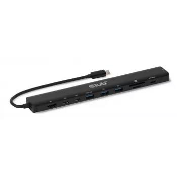 CLUB3D 10-1 prenosný dock USB Type-C® 10Gbps na HDMI™ 8K30Hz PD3.1 max. 140 Watt