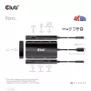 CLUB3D USB Gen2 Type-C na Dual DisplayPort 4k60Hz 7-in-1 HUB