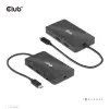 CLUB3D USB Gen2 Type-C na Dual DisplayPort 4k60Hz 7-in-1 HUB