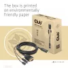 Club 3D CAC-1712 kábel HDMI na VGA M/M s napájaním Micro-USB a zvukom 3,5 mm, 2 m (6,56 ft), 28AWG