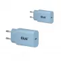 CLUB3D 2-pack USB-C nabíjačka 30 Watt biela, interiér, AC, modrá