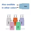 CLUB3D 2-pack USB-C nabíjačka 30 Watt biela, interiér, AC, modrá