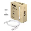 CLUB3D USB 3.1 typ C kábel na DisplayPort 1.2 UHD adaptér