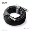 Club 3D HDMI Hybrid AOC kábel 8K60Hz / 4K120Hz 50 m, HDMI typ A konektor samec–konektor samec