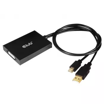Aktívny adaptér MiniDisplayPort 1.2a na Dual Link DVI-D CLUB3D CAC-1130