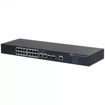 Dahua Technology SG4020 managed L2 Gigabit Ethernet (10/100/1000) 1U čierny