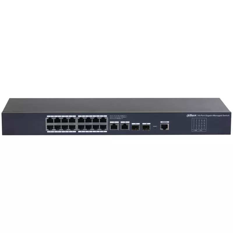 Dahua Technology SG4020 managed L2 Gigabit Ethernet (10/100/1000) 1U čierny