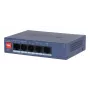 Dahua Technology CS4005-4ET1GT-36 sieťový switch managed L2 Gigabit Ethernet (10/100/1000) Power over Ethernet (PoE) modrý