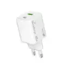 MediaRange MRMA113-2 USB-C 45W AC vnútorná nabíjačka pre smartfón a tablet, biela, vstup 100–240 V