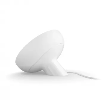 Philips Hue White and Colour Ambience Bloom stolová lampa, inteligentná stolová lampa, ZigBee, biela, integrovaná LED, kov, nevymeniteľné svetelné zdroje