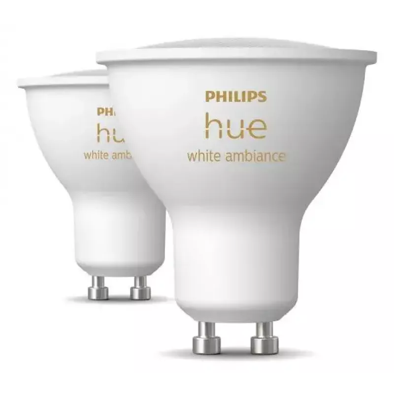 Philips Hue White ambience GU10 – smart spot – (balenie 2 ks)