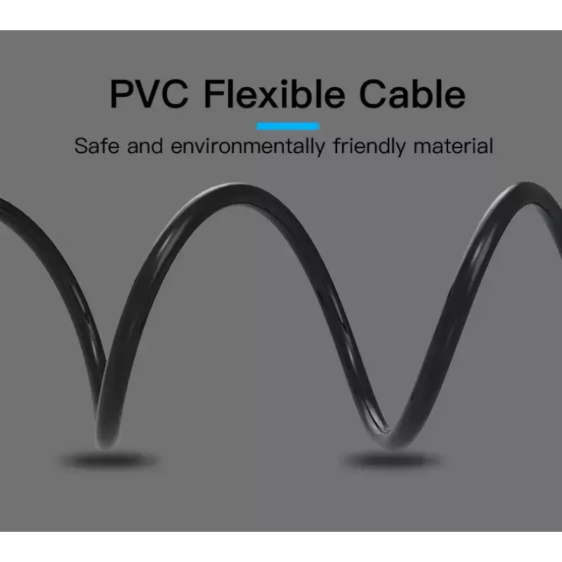 Audio kábel Vention 3,5 mm TRRS (konektor samec) na 2×RCA (konektor samec), 2 m, čierny