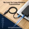 Vention USB 2.0 A konektor samec na A konektor samica predlžovací kábel 3M čierny PVC typ