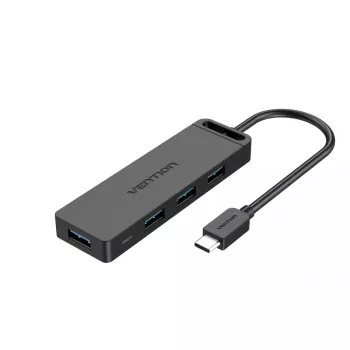 Vention TGKBB USB hub 3.2 Gen 1 Type-C 5000 Mbit/s čierny