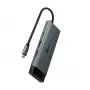 USB Type-C hub TP-Link UH7021C — HDMI, USB 3.2 Gen1, USB 2.0, SD/microSD, 5000 Mbit/s, hliník čierny