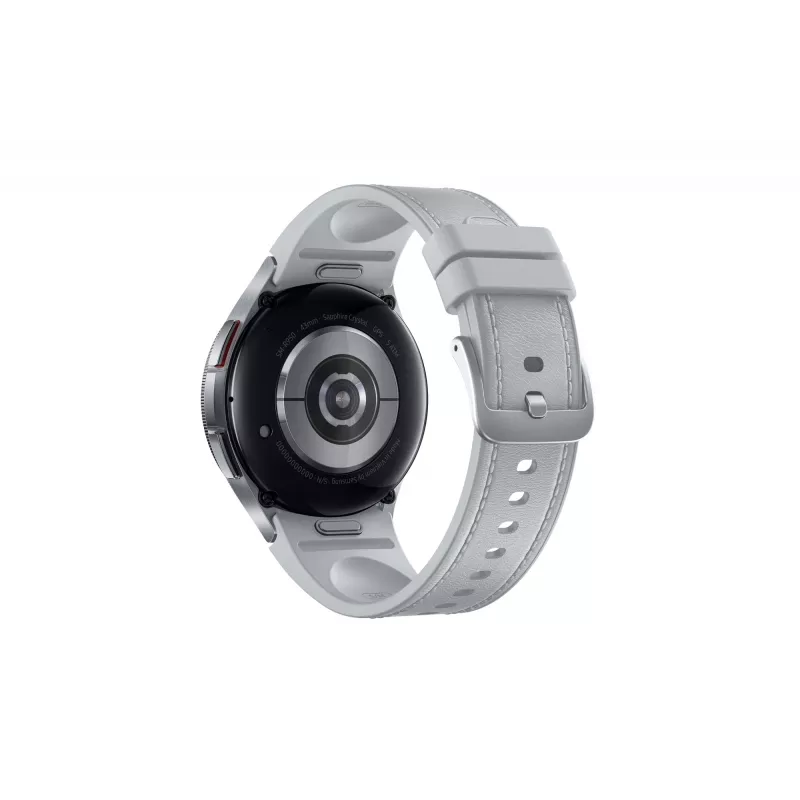 Samsung Galaxy Watch6 Classic 43 mm digitálny dotykový displej strieborný