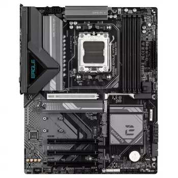 GIGABYTE B650E EAGLE WIFI6E základná doska - AMD Ryzen 9000 Series CPU, 8+2+2 fáz VRM, až do 8200MHz DDR5 (OC), 1xPCIe 5.0 + 2xPCIe 4.0 M.2, 2.5GbE LAN, WIFI 6E, USB 3.2 Gen 2