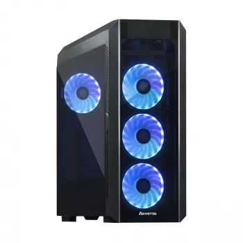 PC skriňa CHIEFTEC Scorpion 3 GL-03B-OP — Tower ATX/Micro-ATX/Mini-ITX, tvrdené sklo, 3×120 mm predné ventilátory