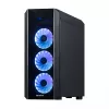 Chieftec Scorpion 3 GL-03B-OP skriňa Midi Tower, ATX/MicroATX/Mini-ITX, čierna, RGB, sklenené panely