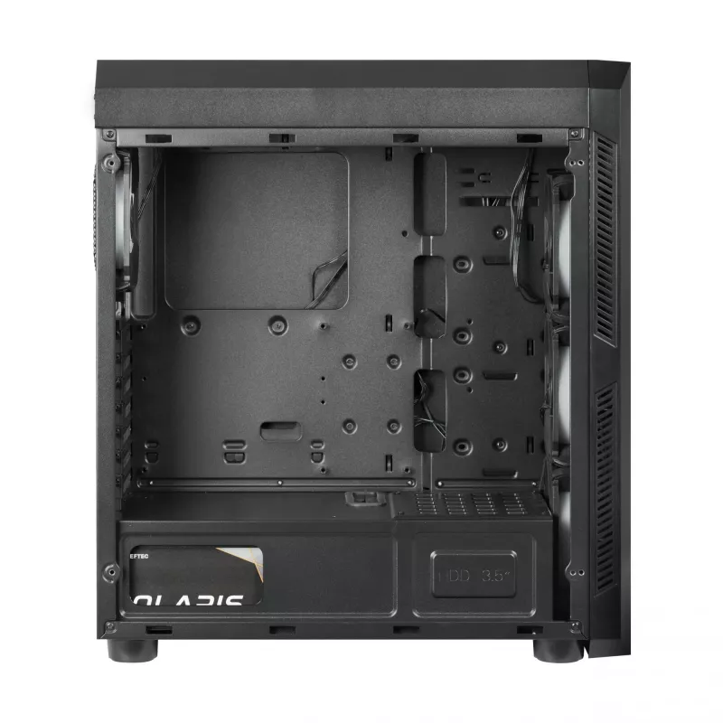 Chieftec Scorpion 3 GL-03B-OP skriňa Midi Tower, ATX/MicroATX/Mini-ITX, čierna, RGB, sklenené panely