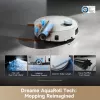 Robotický vysávač Dreame Aqua10 Ultra Roller Complete biely