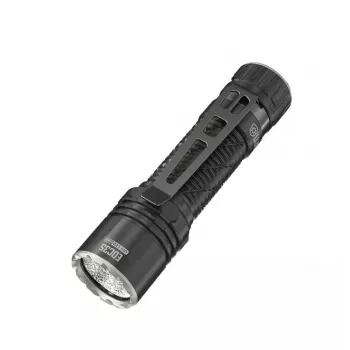 Ručná baterka Nitecore EDC35, 40 LED, 6000 mAh, IP68, hliník/nehrdzavejúca oceľ, 171 g, čierna