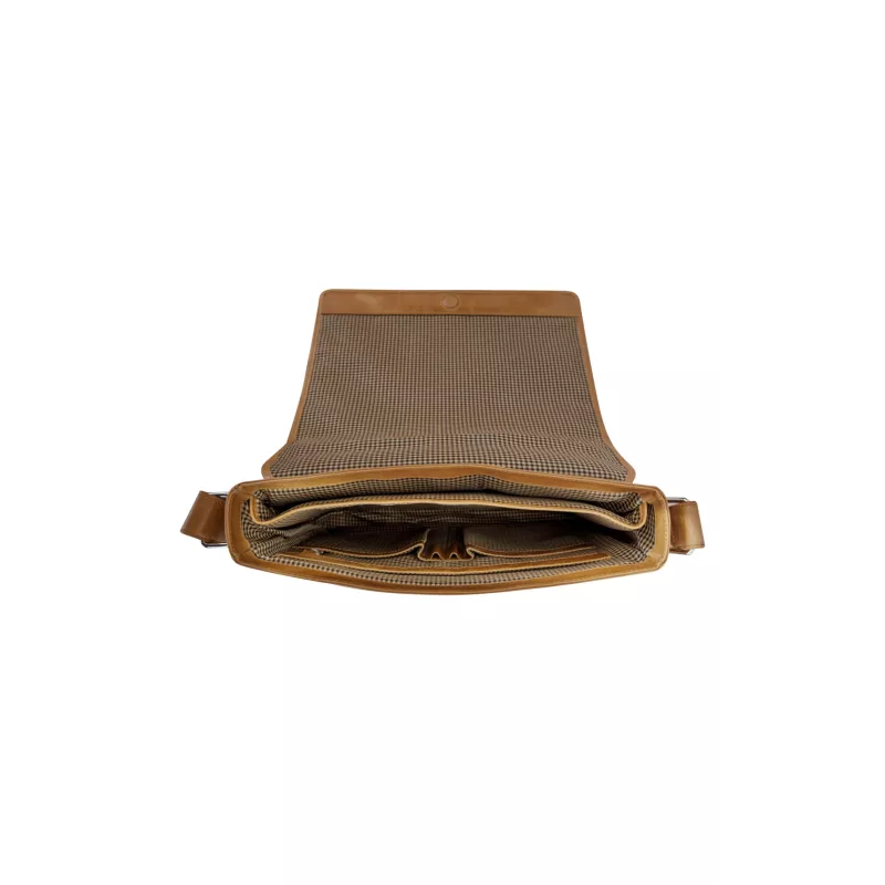 dbramante1928 Marselisborg - 14 inch - Golden tan N.E., taška messenger, 35,6 cm (14 inch), ramenný popruh, 1,24 kg