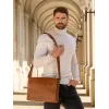 dbramante1928 Marselisborg - 14 inch - Golden tan N.E., taška messenger, 35,6 cm (14 inch), ramenný popruh, 1,24 kg
