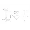 Multibrackets M Universal projektorový stropný držiak 1600-3000 s jemným nastavením