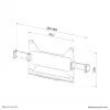 Neomounts ADS20-425BL1 držiak na notebook 11,6-17,3