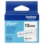 Páska na popisovanie Brother BTAG-135 biela na priehľadnej 1,2 cm 4 m