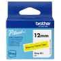 Páska na popisovanie Brother BTAG-631 čierna na žltej 1,2 cm 4 m