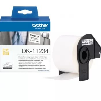 Brother DK-11234 tlačová etiketa biela samolepiaca tlačová etiketa