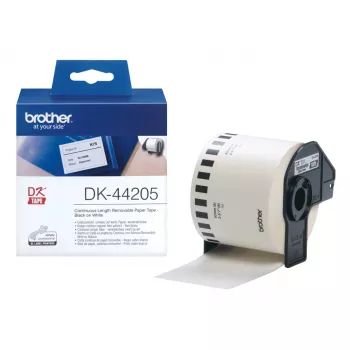Odnímateľná papierová páska Brother DK44205