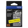 Tlačová páska Brother HSE-211E čierna 5,2 mm x 1,5 m