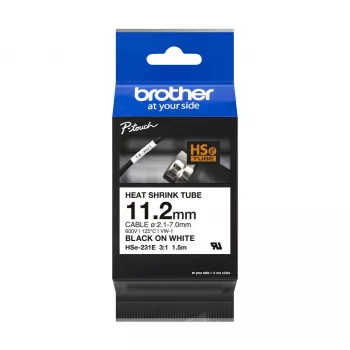 Tlačová páska Brother HSE-231E čierna