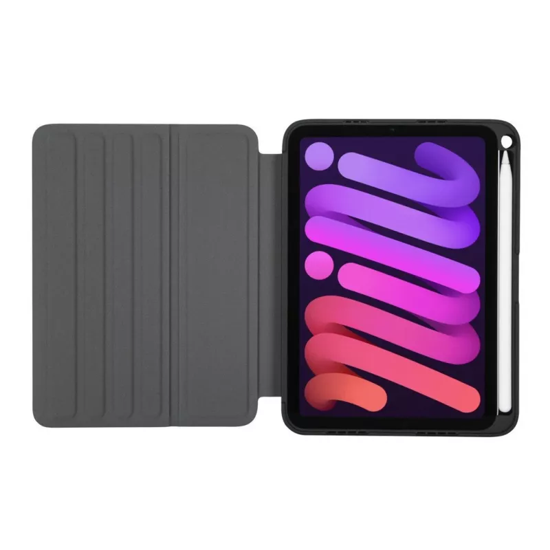 Targus Click-In THZ912GL puzdro s vyklápacím krytom pre Apple iPad mini (6. generácia), 8,3 palca (21,1 cm), čierne