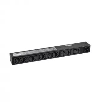 APC RACK PDU BASIC 1 U 16A 230V jednotka rozvodu napájania (PDU) 12 AC výstupov 0U/1U čierna
