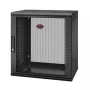 APC NetShelter WX AR112SH4 - 12U, 19-palcový patch panel, nástenná montáž, predmontovaný, hĺbka 400 mm