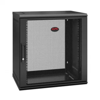 APC NetShelter WX AR112SH4 - 12U, 19-palcový patch panel, nástenná montáž, predmontovaný, hĺbka 400 mm