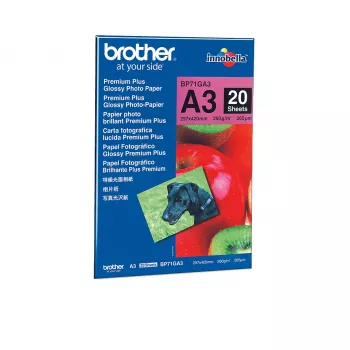 Lesklý papier Brother BP71GA3 A3 260 g/m²