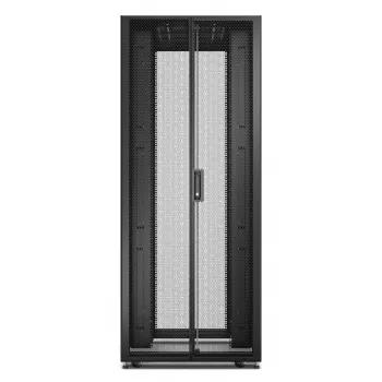 APC Easy Rack, 42U, čierna, so strechou, kolieskami, nožičkami, 4 držiakmi a bočnicami, bez dna, 1991H x 800W x 1000D mm