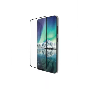dbramante1928 eco-shield - Galaxy S24+ - čierny edge tvrdené sklo ochrana displeja
