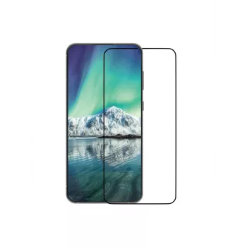 dbramante1928 eco-shield - Galaxy S24+ - čierny edge tvrdené sklo ochrana displeja