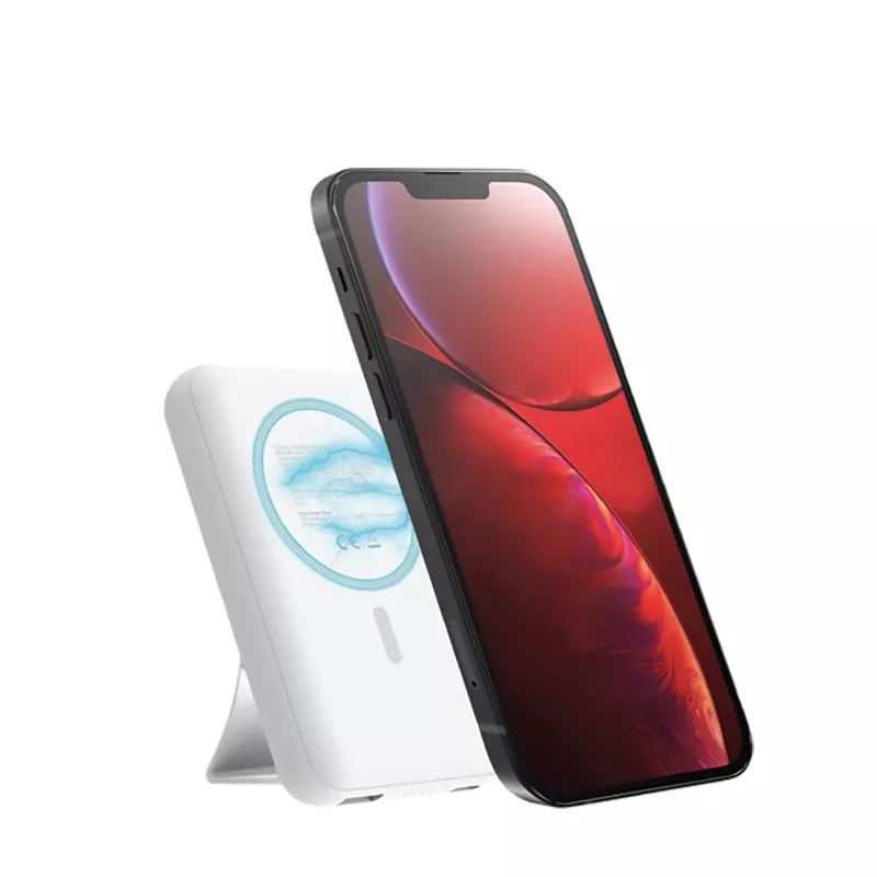 Celly MAGPB10000WH powerbanka 10000 mAh bezdrôtové nabíjanie biela